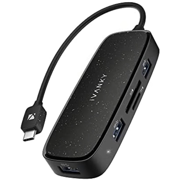 USB C Hub Multiport Adapter Dongle fM1 MacBook Pro 2021 MacBook Air with 4K HDMI - Picture 1 of 7